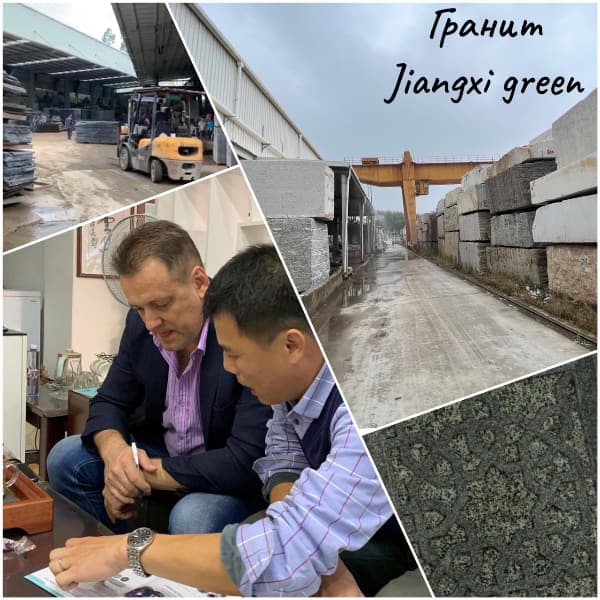 Ганит в слэбах марки Jiangxi green