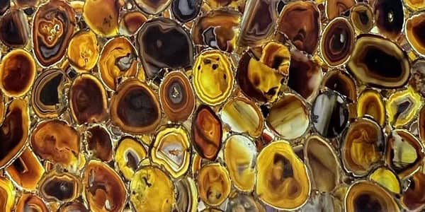Coffee agate